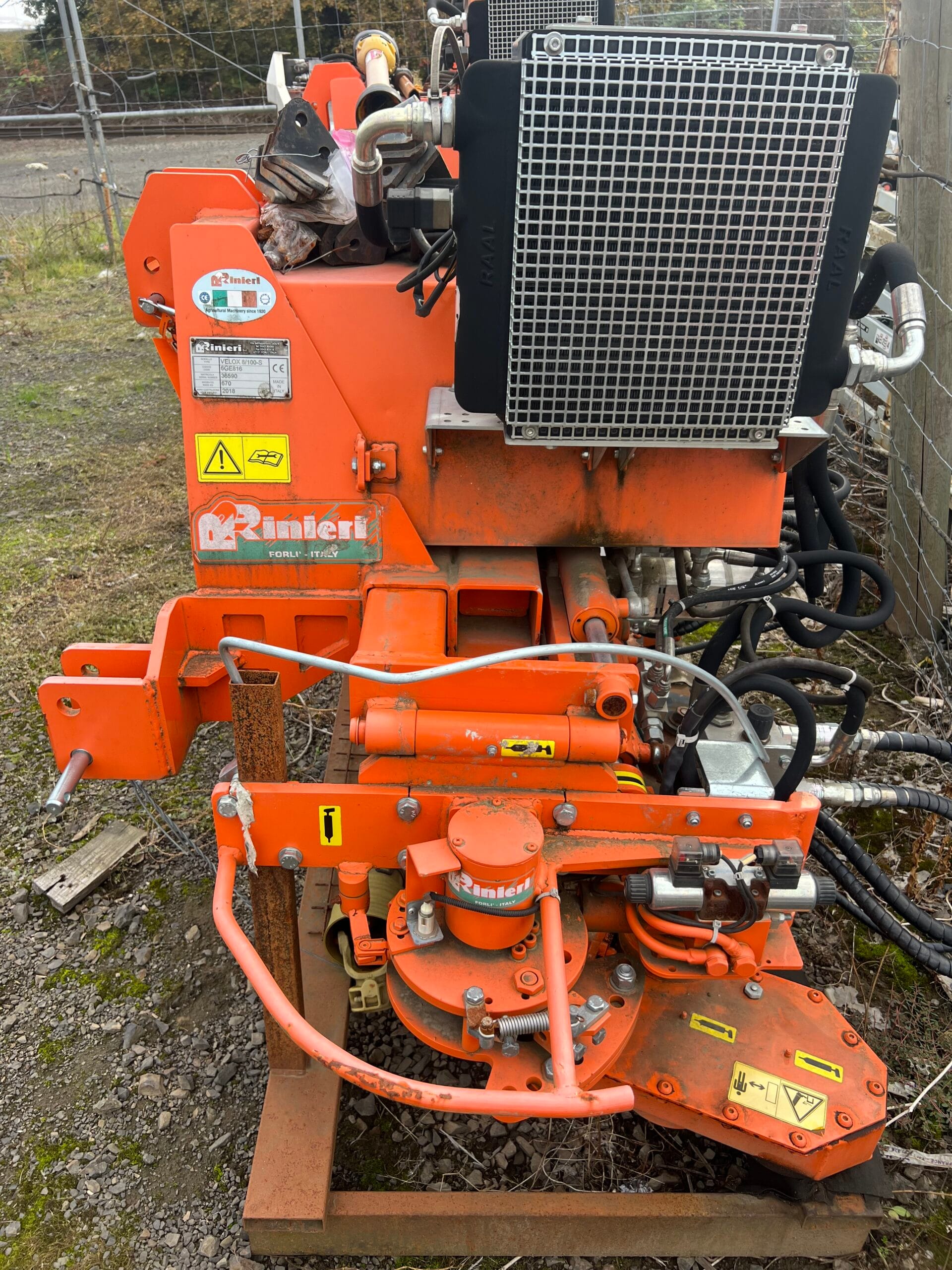 RINIERI RIN-VELOX 8/100 HARROW