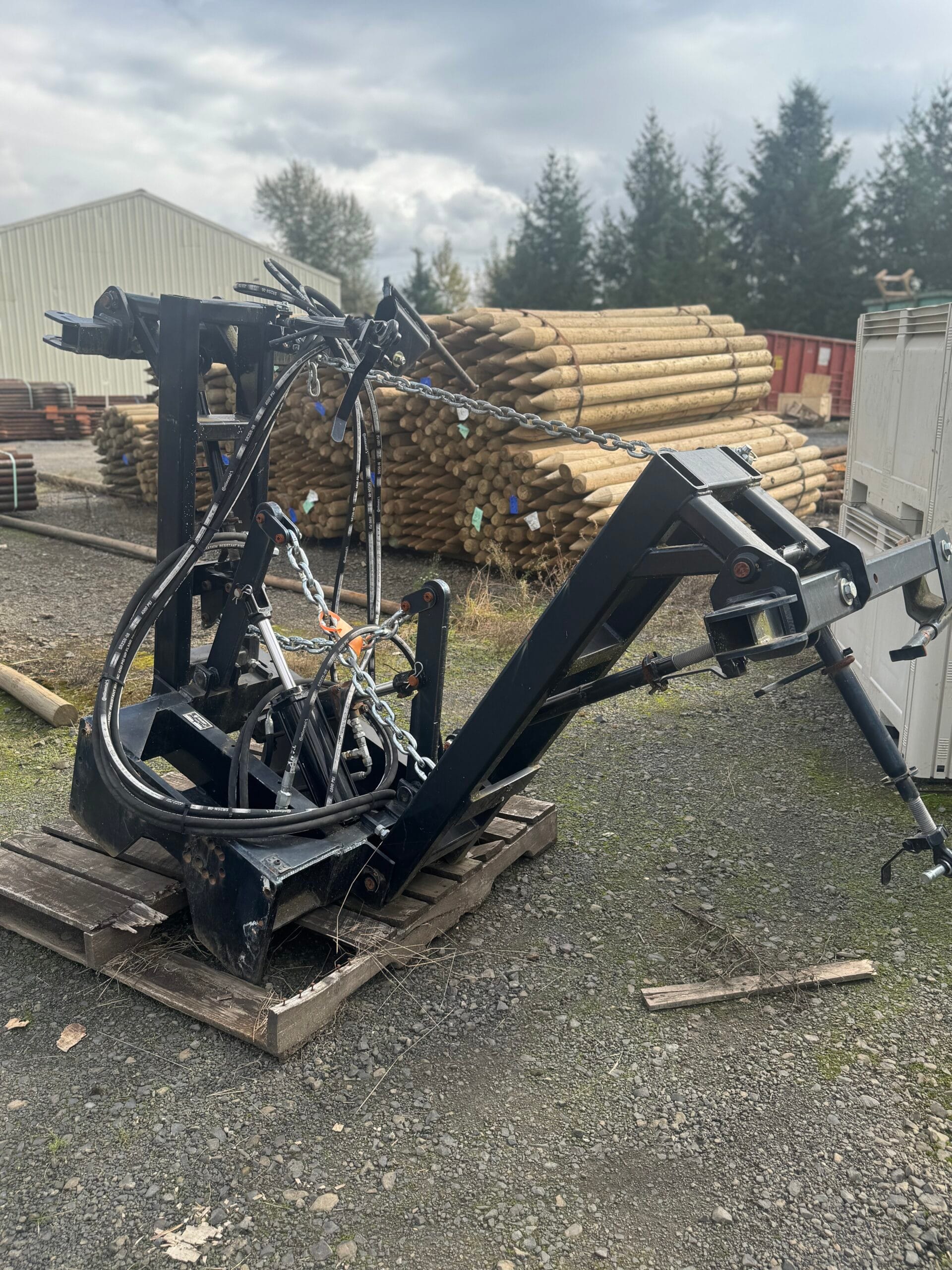 WEISS MCNAIR TM-500 MOUNTED V RAKE