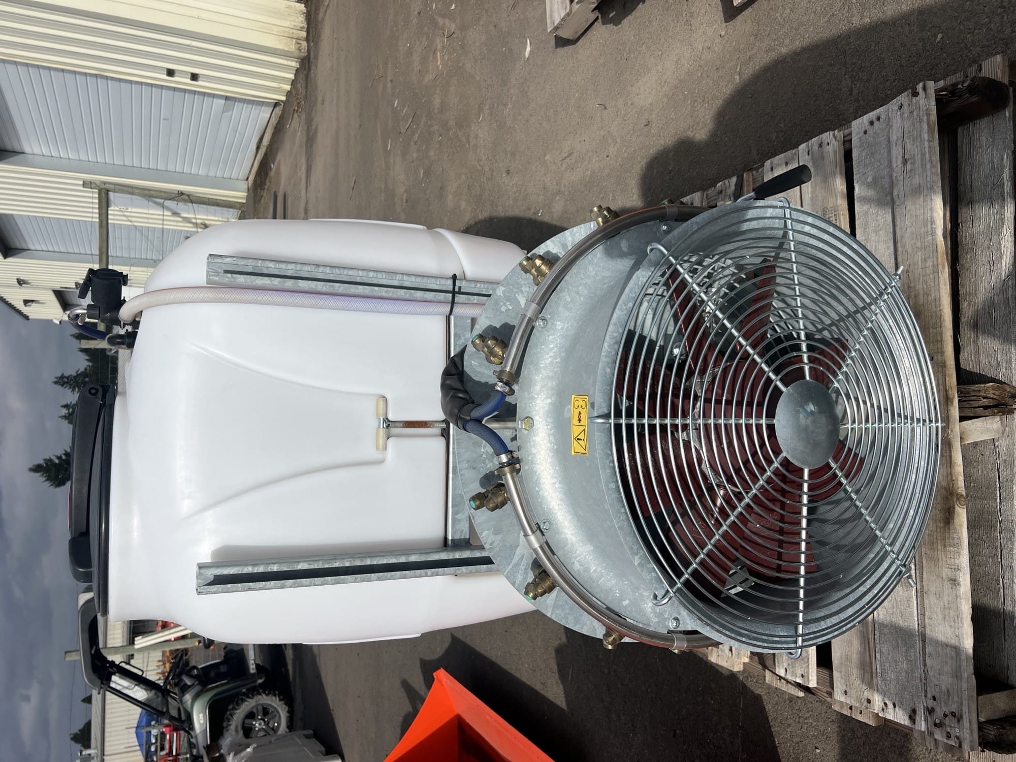 PBM LG 200 50 GAL 3PT AIRBLAST SPRAYER