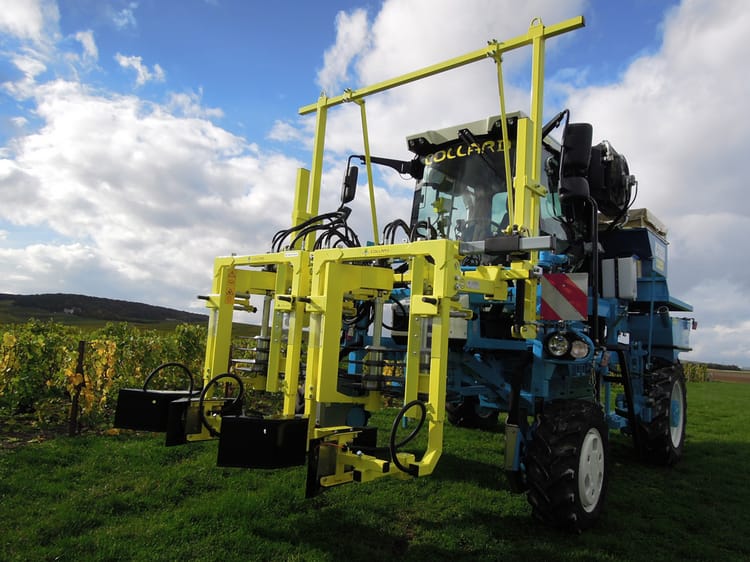 COLLARD PREPRUNER WITH MAGNETIC SENSORS